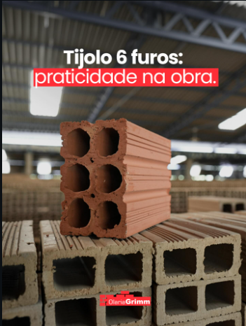Tijolo 6 Furos